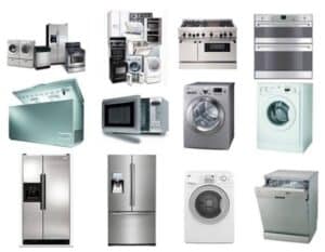 a collection of different appliances